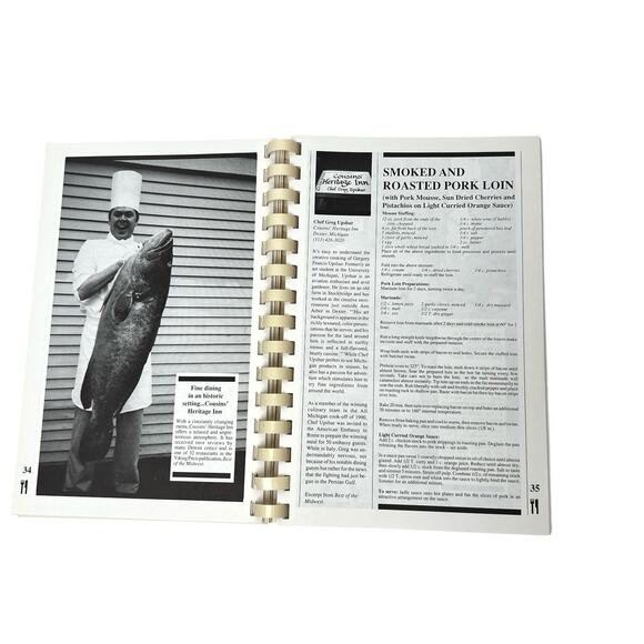 Cookbook Le Gala De Cuisine 1991 Cranbrook Schools Chefs Restaurant Recipes - Picture 8 of 10